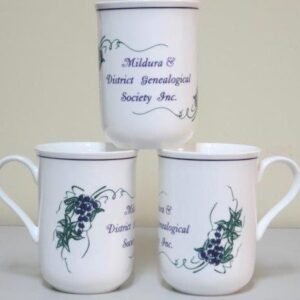 Mildura and District Genealogical Society Ceramic Coffee Mug